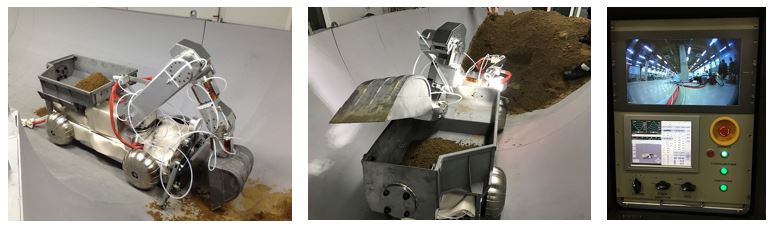 knr fluidized reduction furnace gas duct cleaning robot DCR